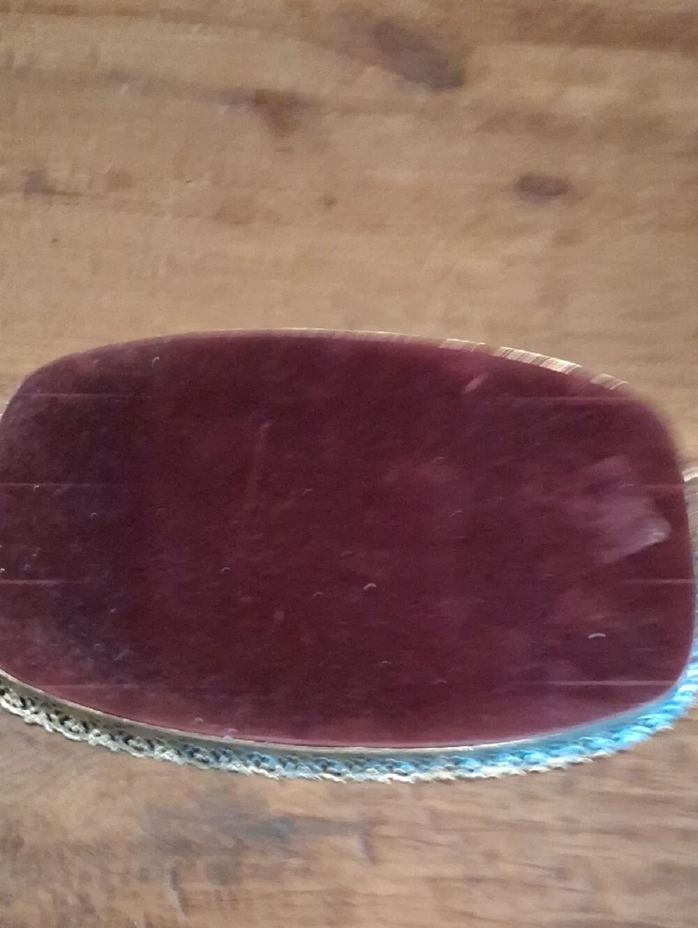 Vintage Ornate Decorative Vanity Mirror - Gold Tone